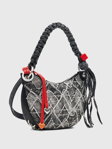 Denim bag with studs - 3