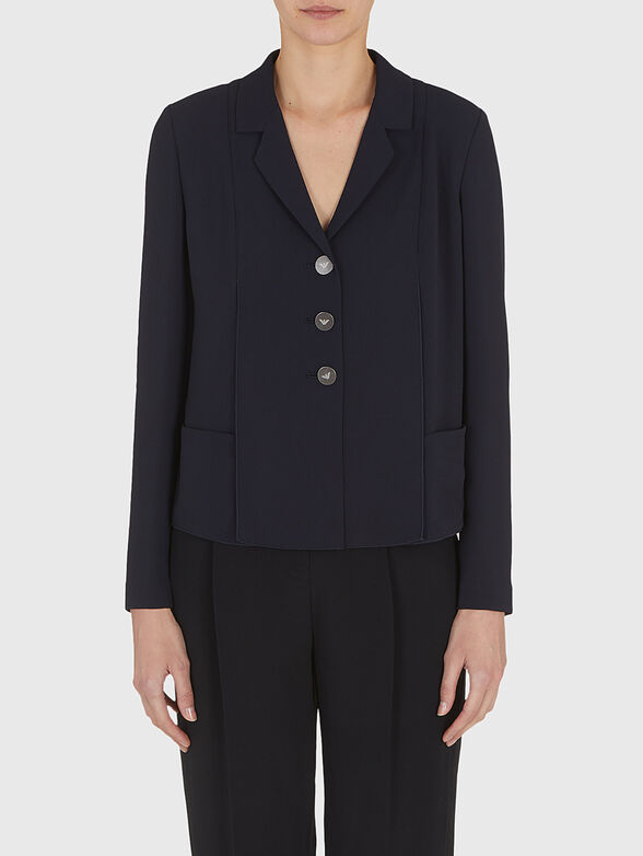 Blazer with accent buttons - 1