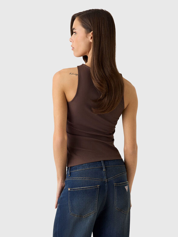 Ribbed top with logo detail - 3