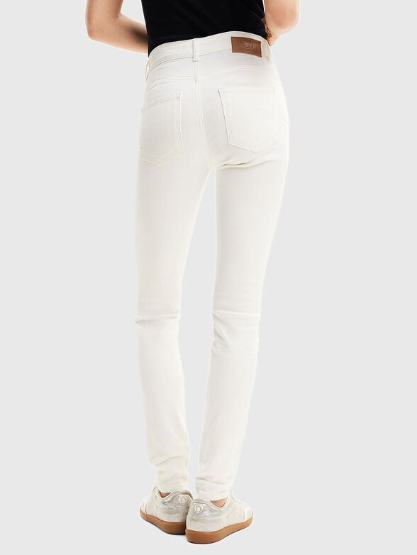 Skinny jeans with logo embroidery - 2