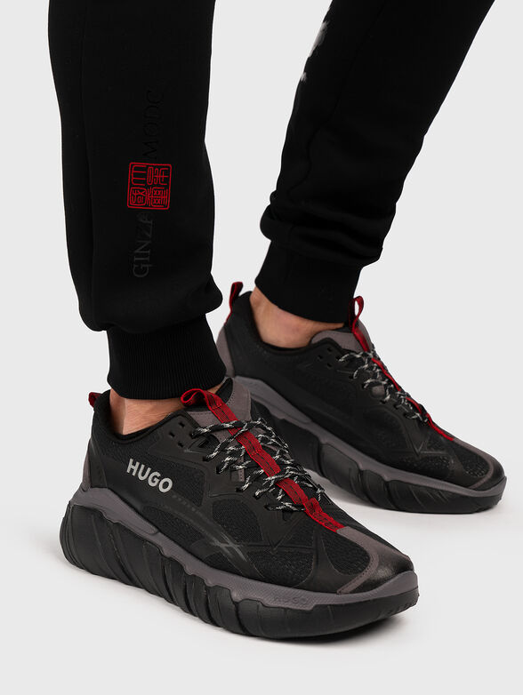 JS012 sports trousers with embroidery - 4