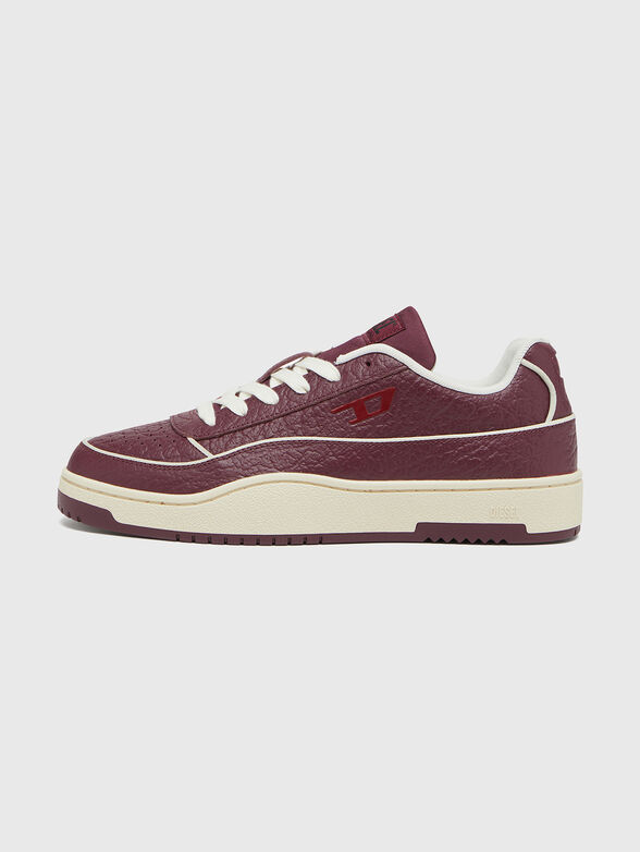 S-TRACKER-D textured leather sneakers - 4