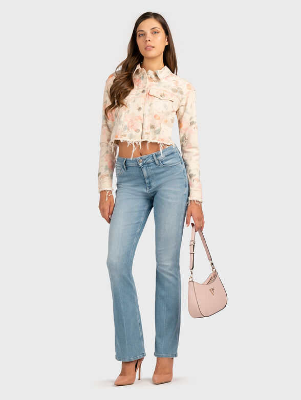 KALISA cropped denim jacket - 2