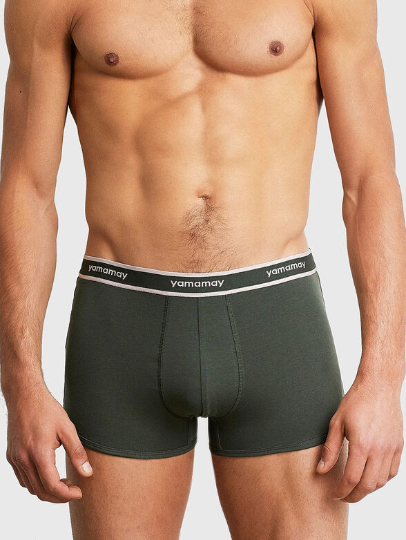 NEW FASHION COLOR black trunks - 1