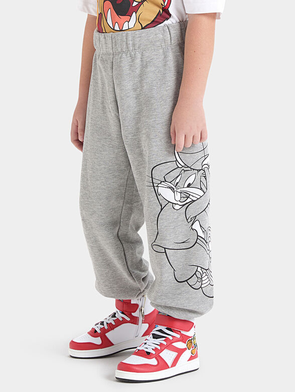 Cotton joggers with Sylvester - 2