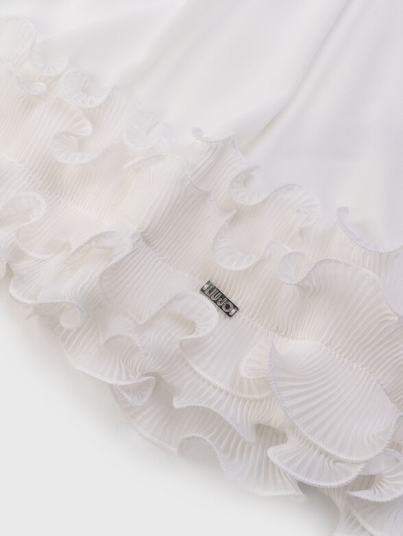 Top with ruffles in black - 4