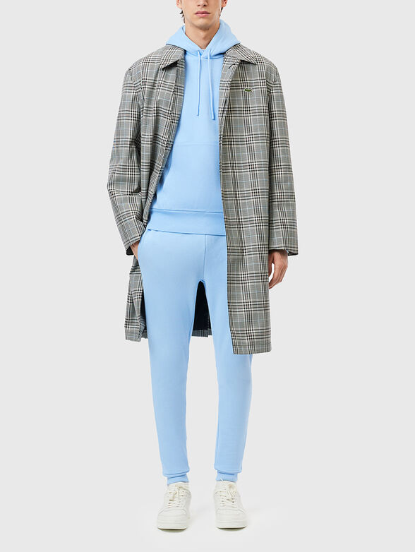 Hooded sweatshirt with logo accent - 2