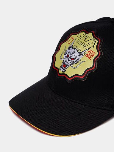 Baseball cap with logo patch - 3