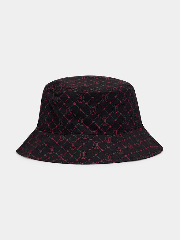 Bucket hat with logo print - 2