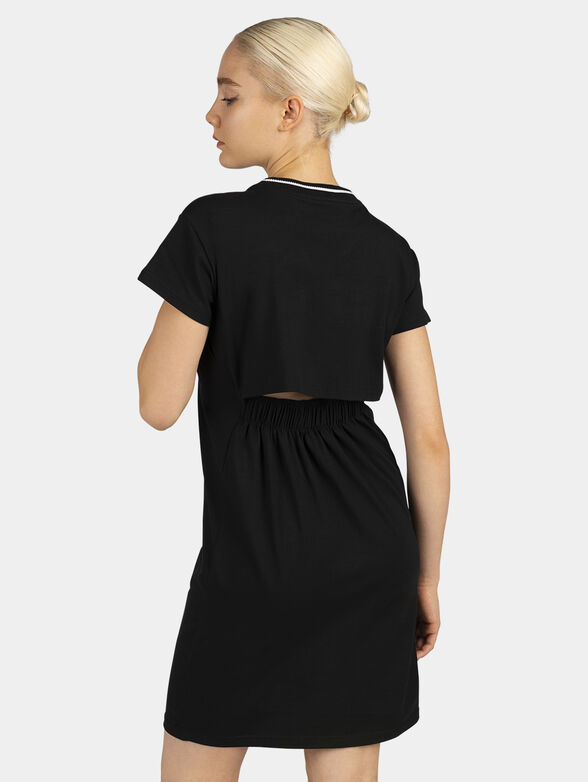 TURDA dress with accent back - 2