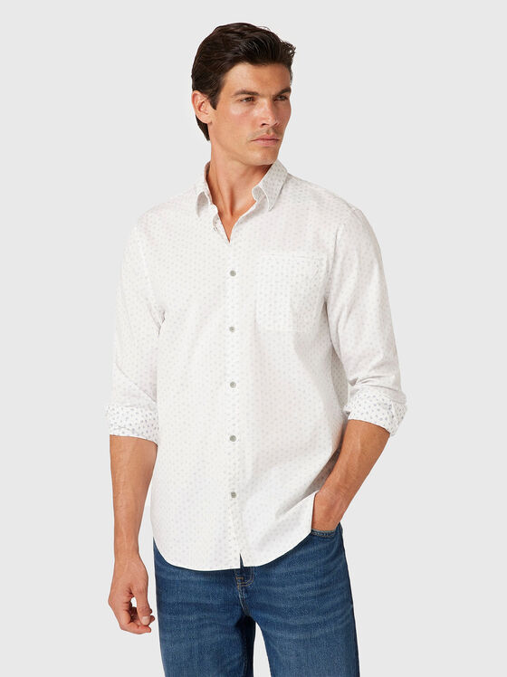 Micro print shirt - 1