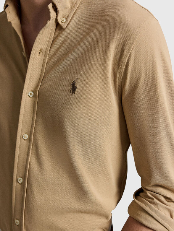 Long-sleeved cotton shirt - 4