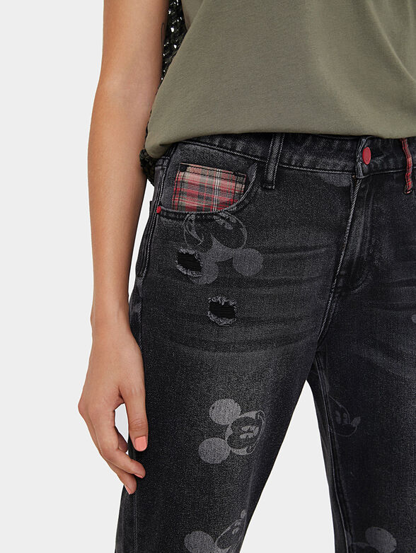 MERY Jeans with print - 5