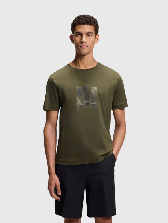 PORSCHE X BOSS cotton T-shirt with accent print   - 2