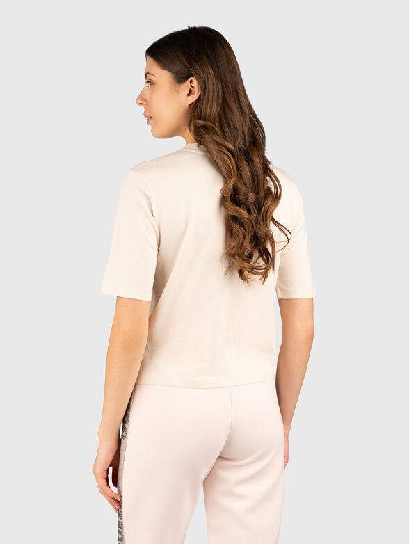 Cotton T-shirt with logo - 3