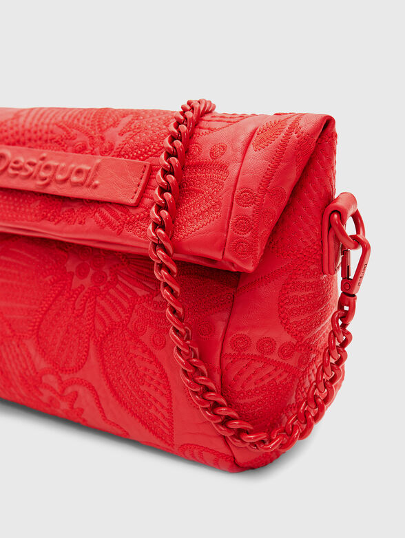 Small bag with floral embroidery  - 5