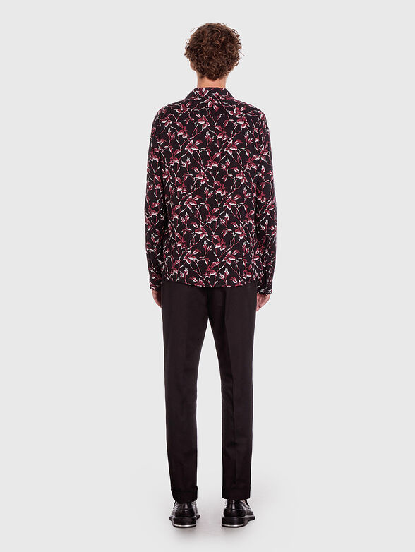 Floral-print shirt  - 2