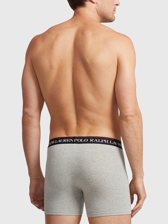 Set of three pairs of boxers with logo details - 3