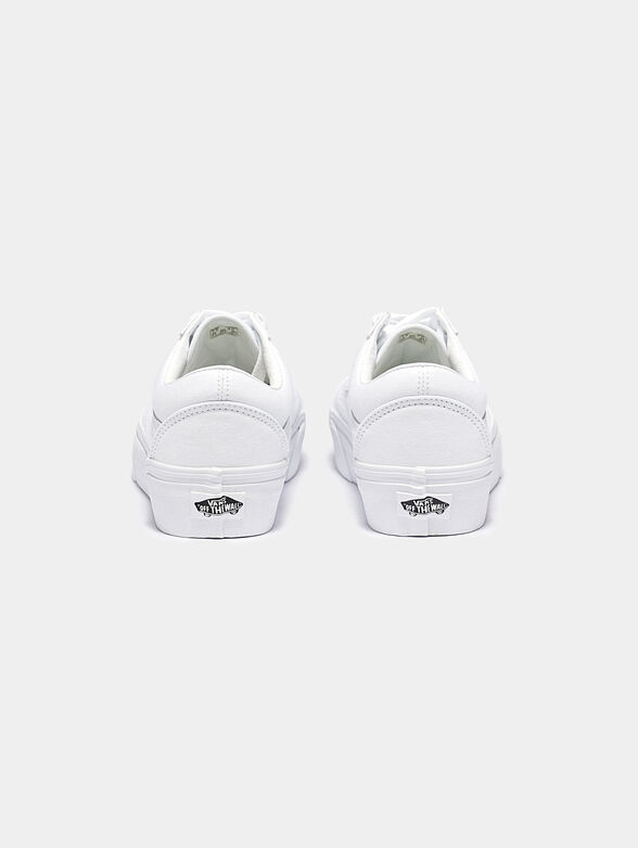 White platform sneakers - 4