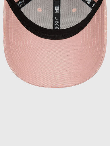 9FORTY NEYY pink hat with monogram logo - 5