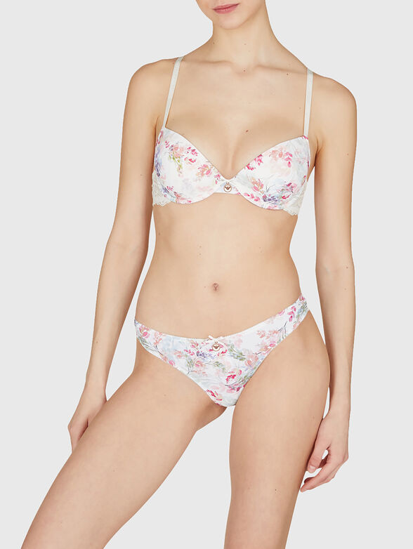 Push-up bra with logo - 1