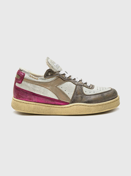 MI BASKET ROW CUT leather sneakers - 1