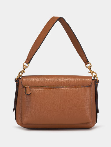 BRENTON shoulder bag with gold logo - 3