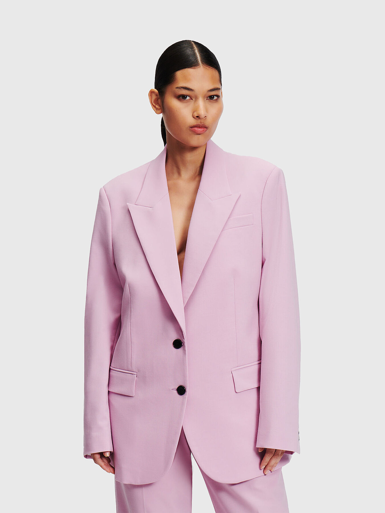 Karl lagerfeld pink jacket sales
