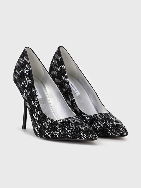 SARABANDE II shoes with monogram logo accent - 2