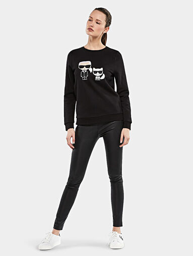 IKONIK Black sweatshirt - 4