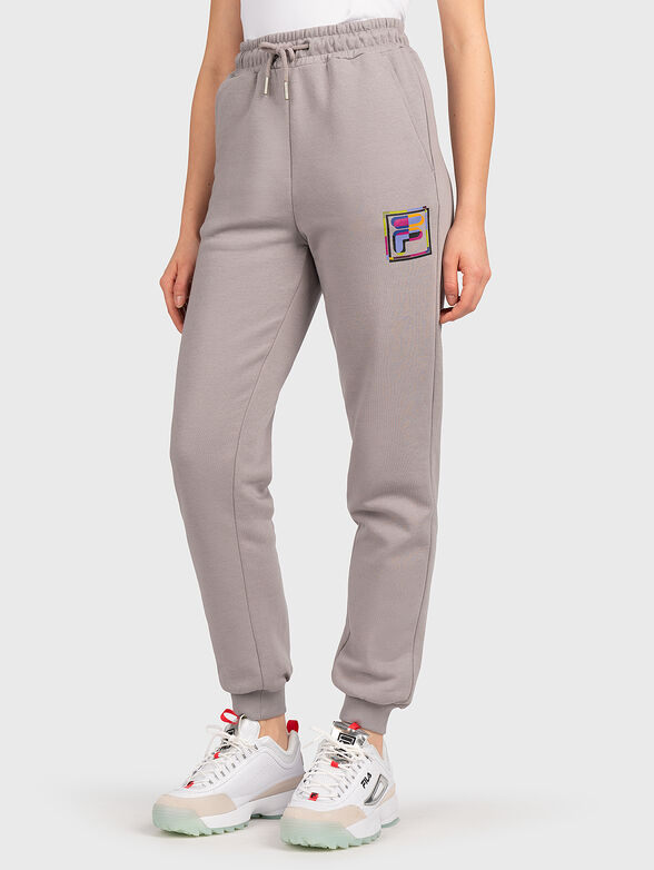 BEX high-waisted black sports trousers - 1