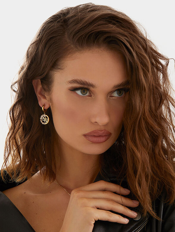 PURE LIGHT earrings with 4G logo - 2
