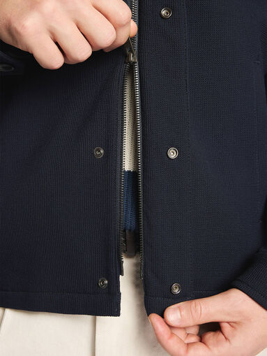 Transition jacket in dark blue - 5