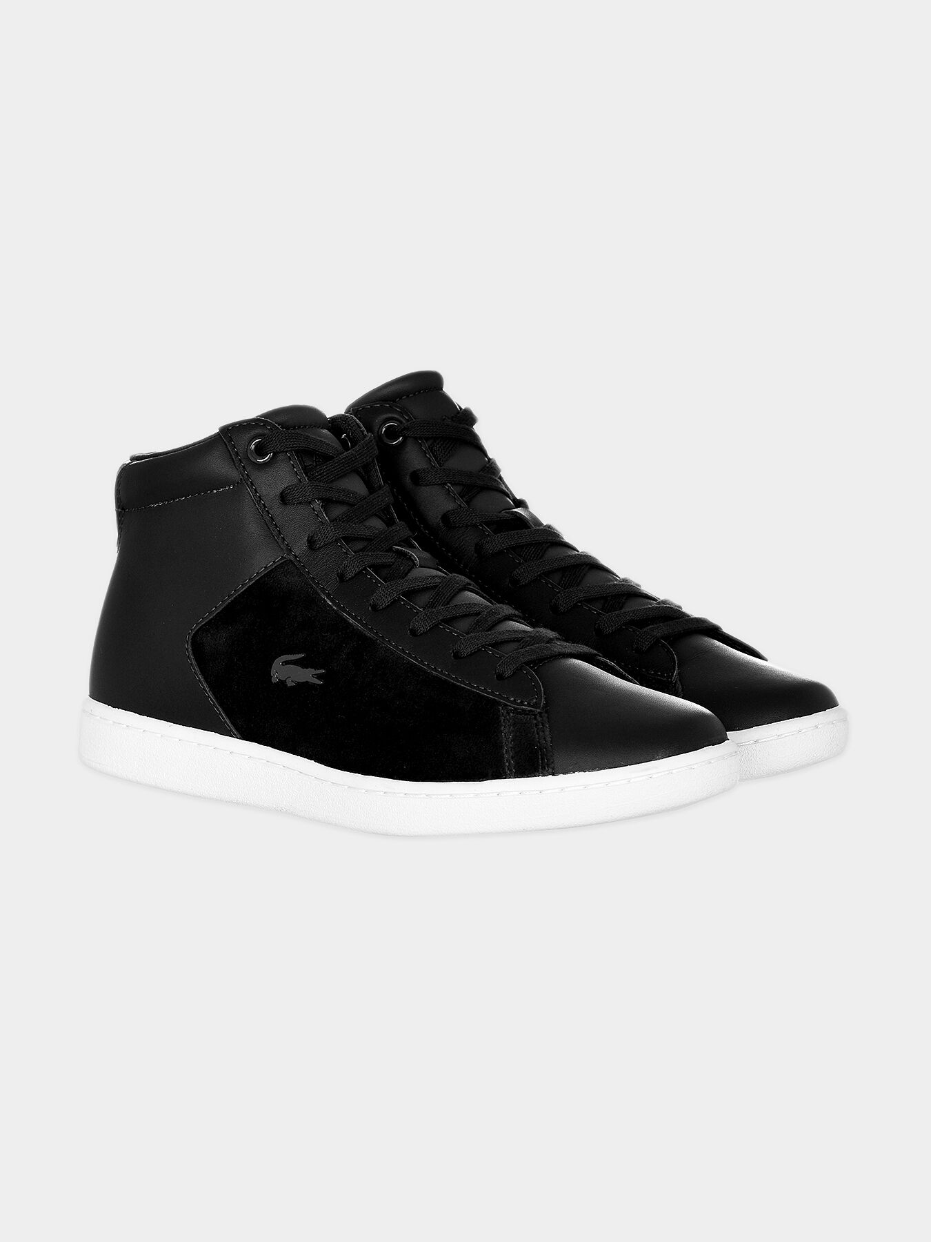 CARNABY EVO MID 318 Black sneakers brand LACOSTE Globalbrandsstore en