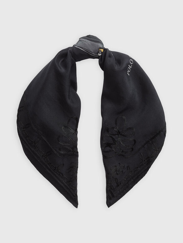 Square scarf with Polo Bear print - 2