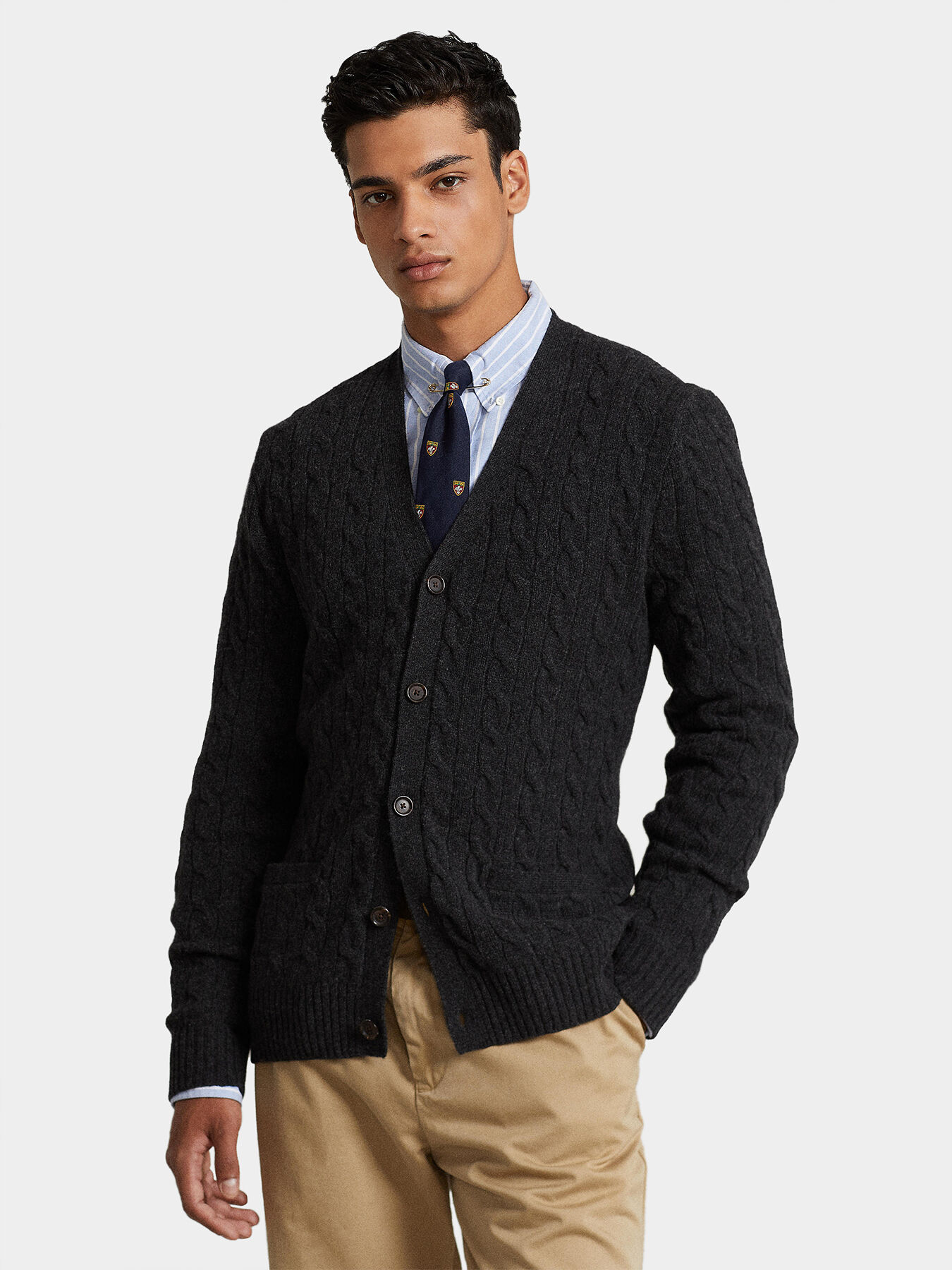 Wool blend cardigan with buttons brand POLO RALPH LAUREN Globalbrandsstore en