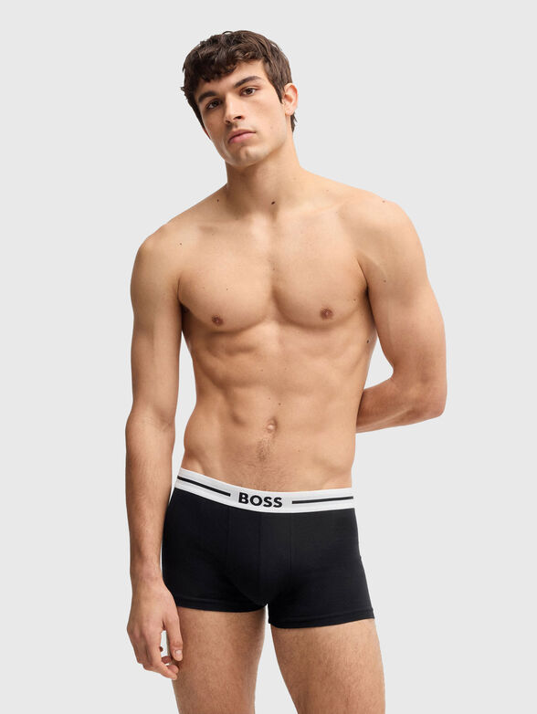 Set of three pairs of boxers with logo detail - 6