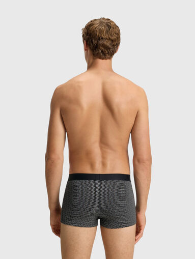 Three-pack of stretch-cotton trunks with logos - 5