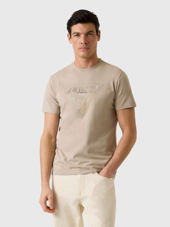 Cotton-blend T-shirt  - 1