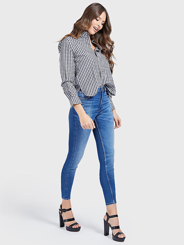 High waist skinny jeans - 2