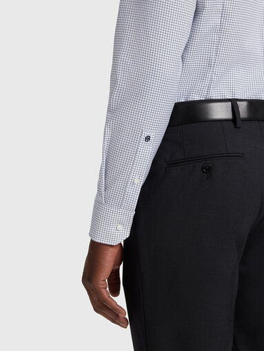 HANK slim shirt with micro print - 5