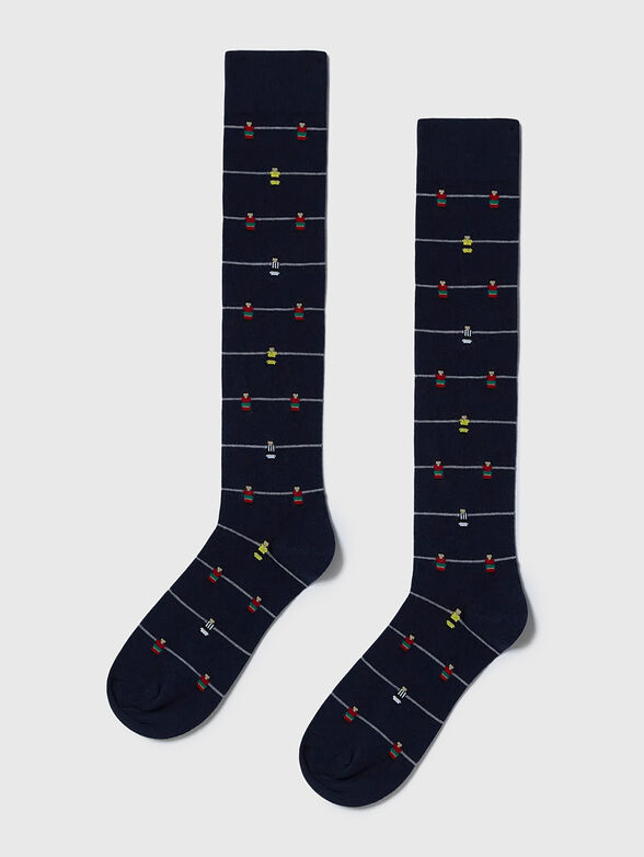 VARSITY socks with print - 1