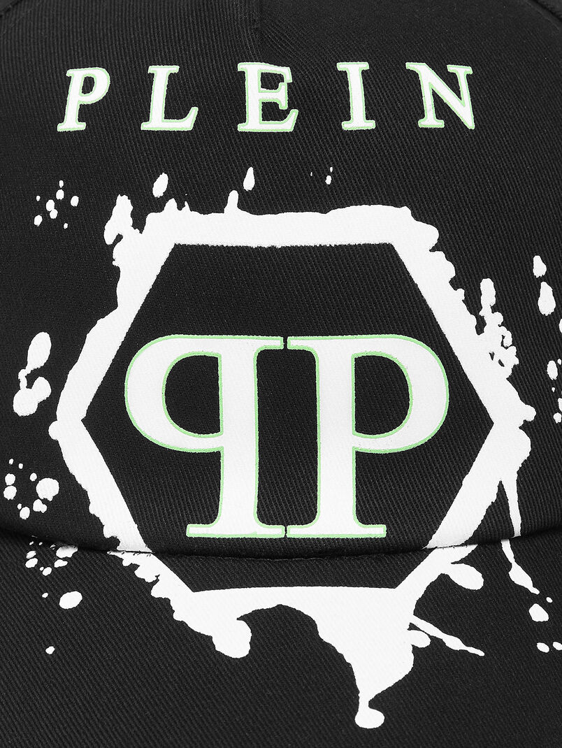 Baseball cap with logo print - 3