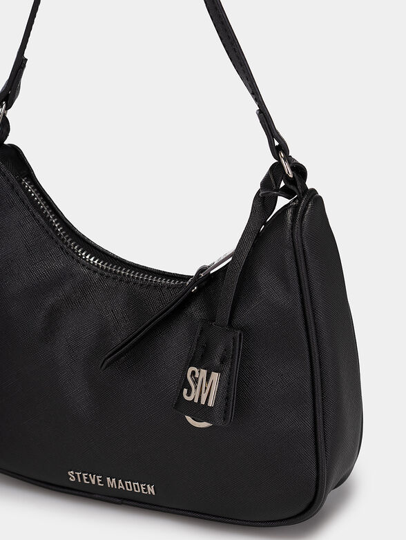 Shoulder bag with gold logo detail - 4