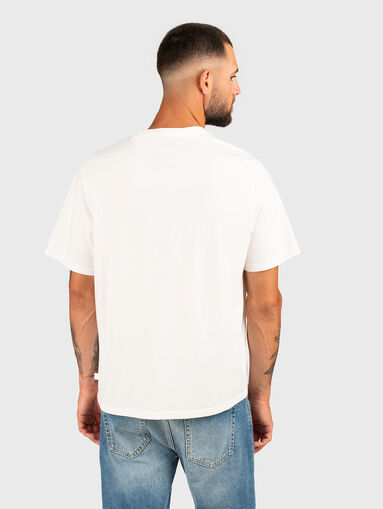 Cotton T-shirt with logo - 3