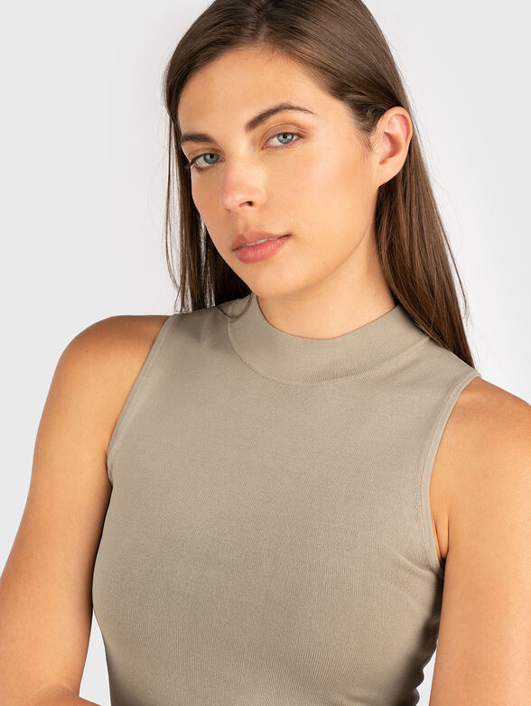 CASSANDRA midi dress with logo - 4