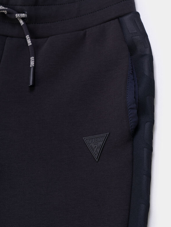 Sports trousers in dark grey color - 3