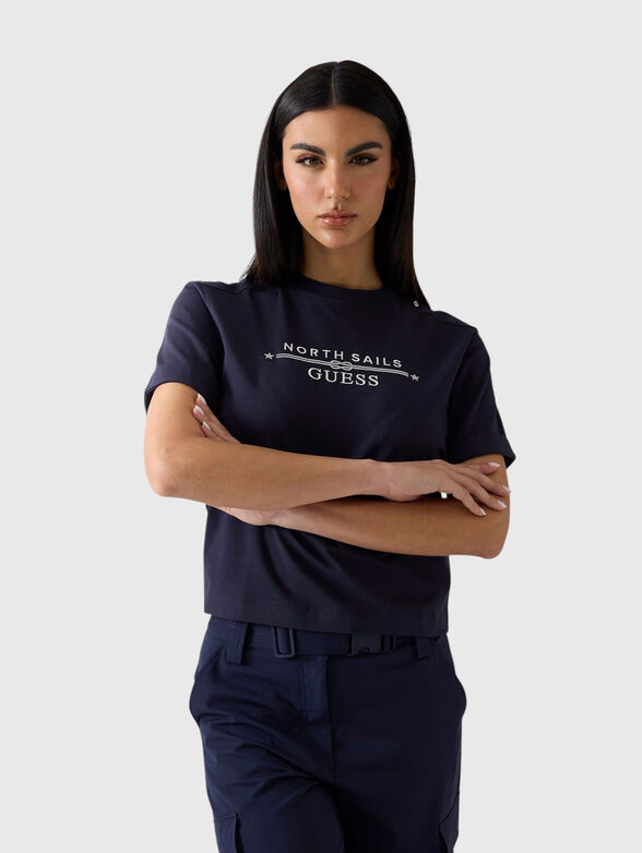GUESS x NORTH SAILS T-shirt with eyelets - 1