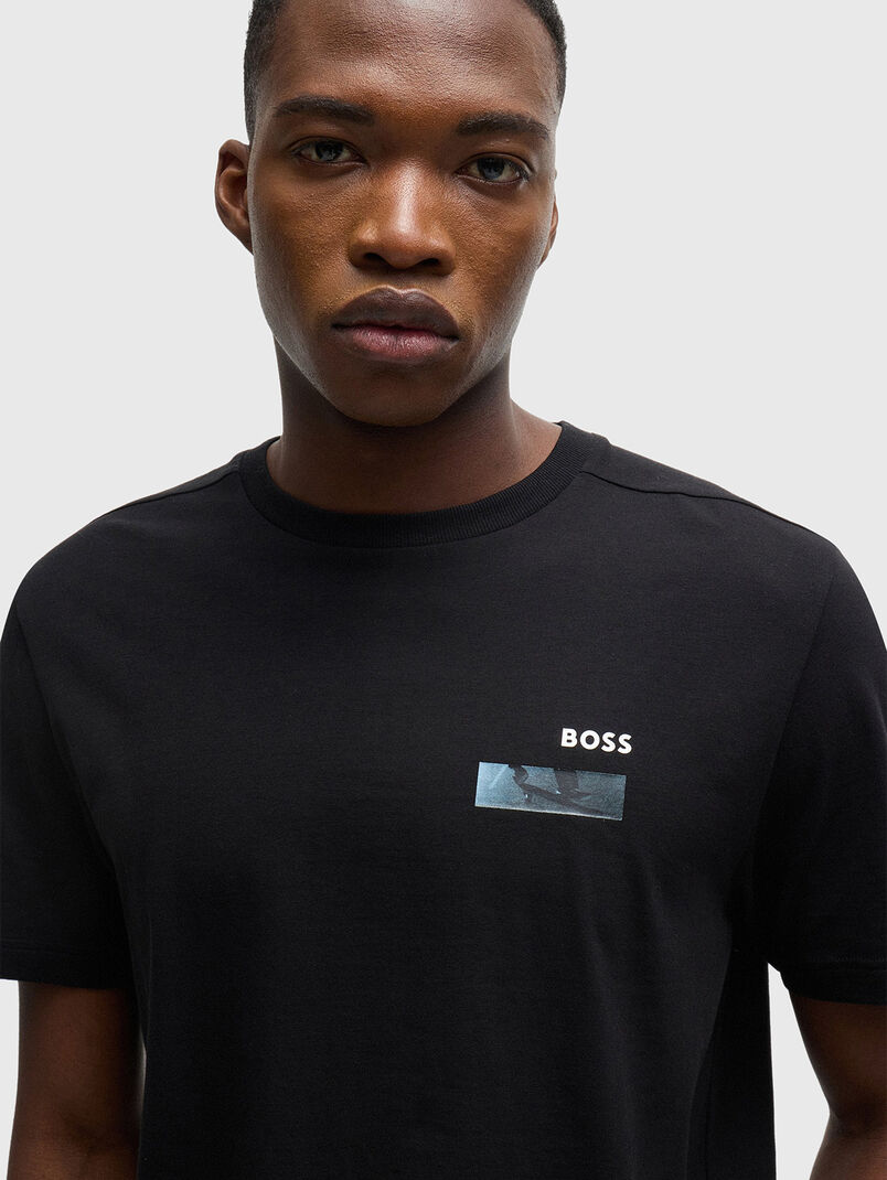 Printed cotton T-shirt - 3