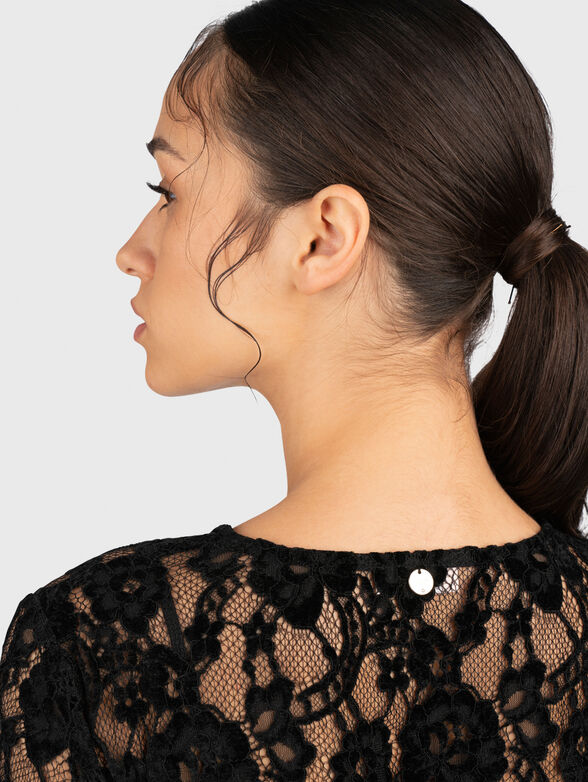 Black lace dress - 6